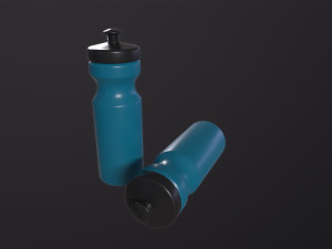 Sport Water Bottle 3D Model
