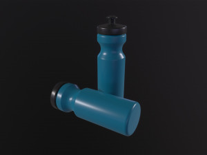 Sport Water Bottle 3D Model