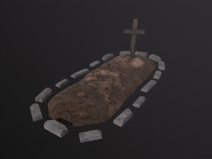 Soil Grave 3D-Modell