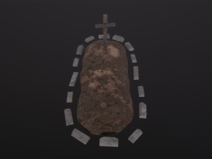 Soil Grave 3D-Modell