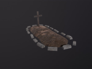 Soil Grave 3D-Modell