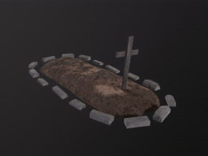 Soil Grave 3D-Modell