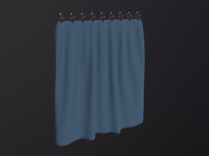 Curtain 3D मॉडल