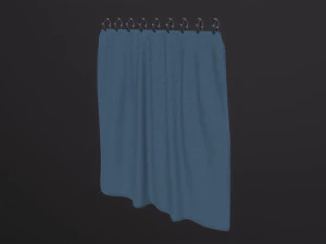 Curtain 3D Model