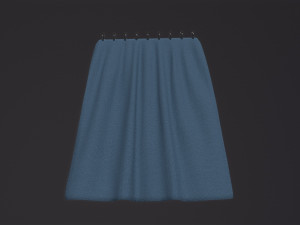 Curtain Modello 3D