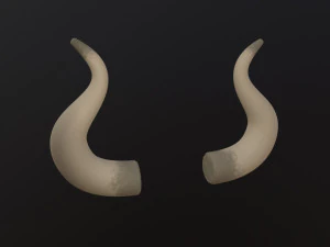 ブルホーン 3Dモデル