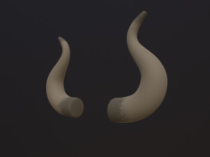 Bull Horn Modèle 3D
