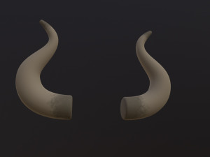 Bull Horn Modèle 3D