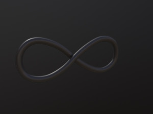 Infinity Symbol 3D Model