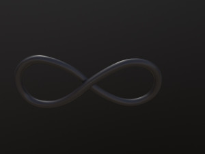 Infinity Symbol 3D Model