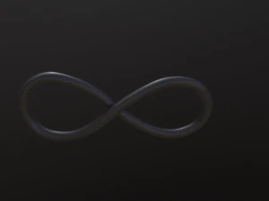Infinity Symbol 3D Model