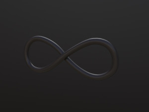 Infinity Symbol 3D Model