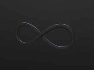 Infinity Symbol 3D Model