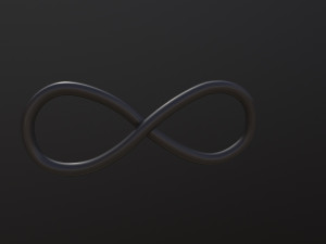 Infinity Symbol 3D Model