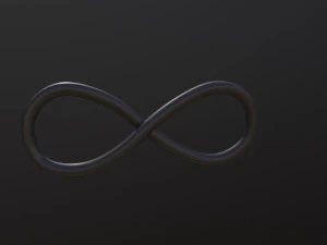Infinity Symbol 3D Model