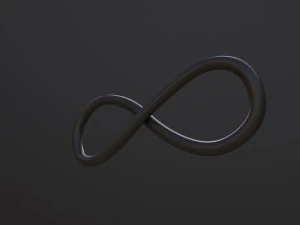 Infinity Symbol 3D Model