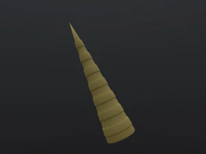 Unicorn Horn 3D Model