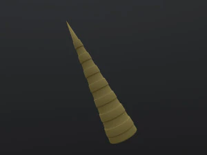 Unicorn Horn 3D Model