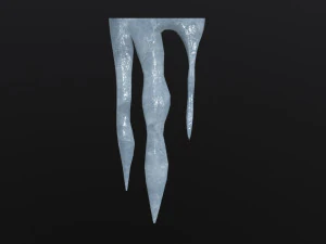 Icicle 3D Model