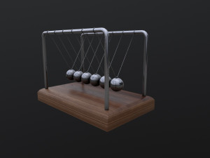 Newtons Cradle 3D Model