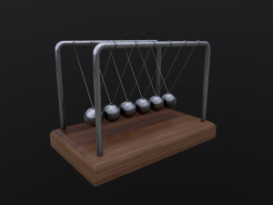 Newtons Cradle 3Dモデル
