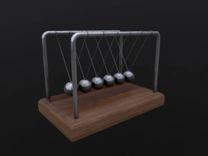 Newtons Cradle 3D Model