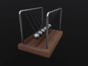 Newtons Cradle 3D Model