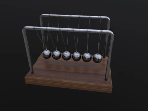 Newtons Cradle 3D Model