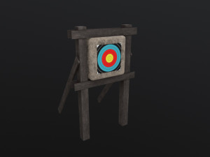 Target archery 3D Model