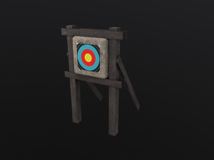 Target archery Modelo 3D