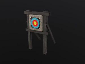 Target archery 3D Model