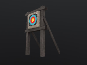 Target archery Modelo 3D