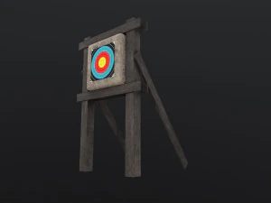 Target archery 3D Model