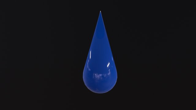 Water Drops 3Dモデル .c4d .max .obj .3ds .fbx .stl .blend 