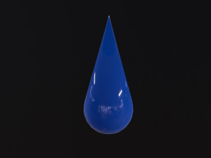Water Drops 3D Model