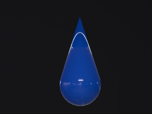 Water Drops 3Dモデル