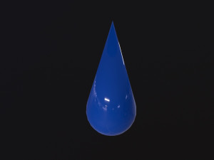 Water Drops 3Dモデル