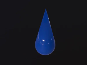 Water Drops 3D Model