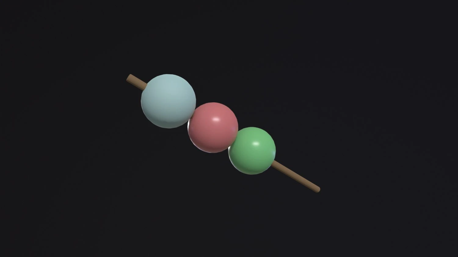 Dango 3D Model .c4d .max .obj .3ds .fbx .stl .blend 