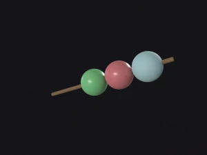 Dango 3D Model