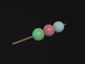 Dango Modello 3D