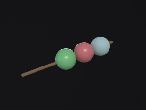 Dango 3D Model