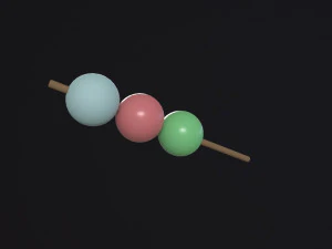 Dango 3D Model