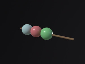 Dango Modello 3D