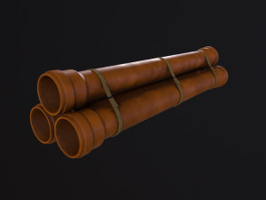 Drain Pipes 3D Model