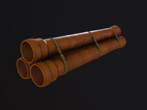 Drenaj Boruları 3D Model