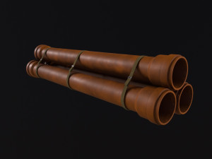 Drain Pipes 3D Model