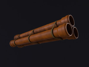 Drain Pipes 3D Model