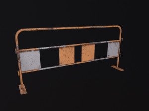 Crowd Barrier 3D Модель