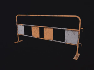 Crowd Barrier Modelo 3D